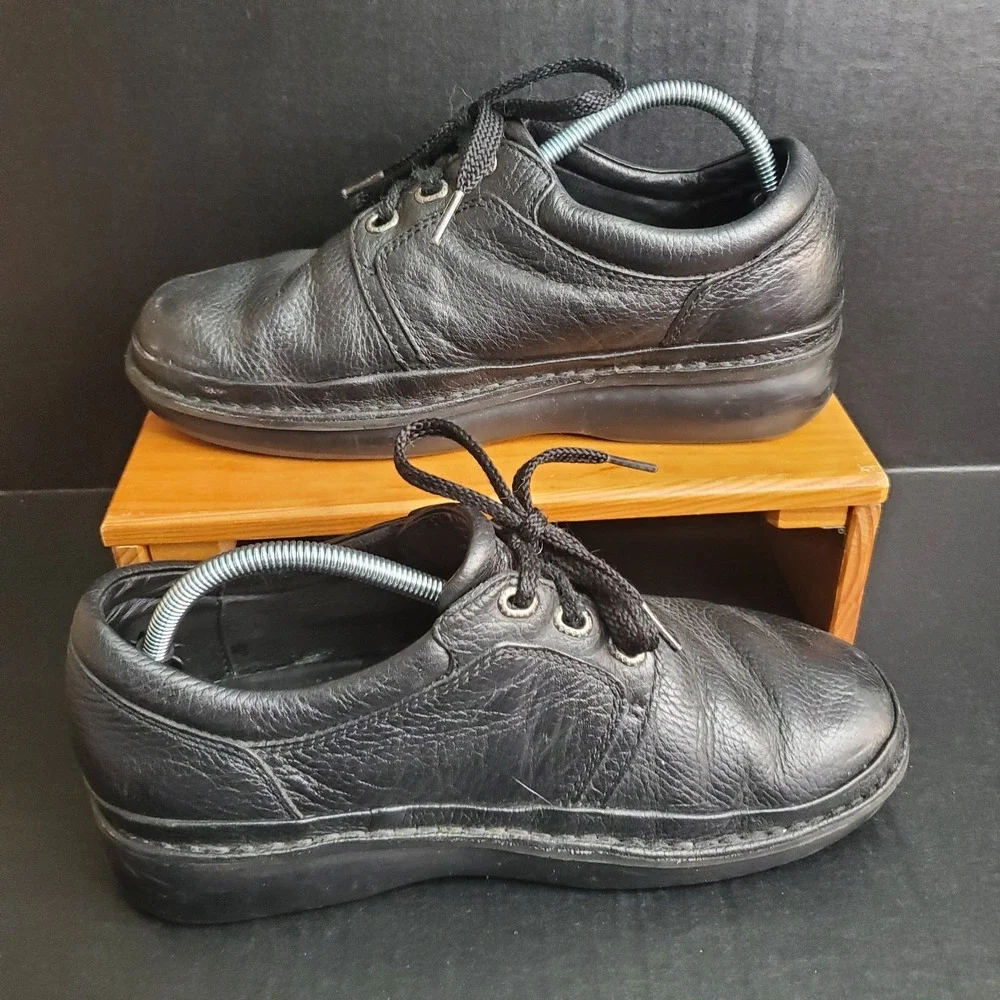Propet‎ Villager Men's Oxford Shoe Orthotic Comfort Black Leather 9.5 X Wide 3E